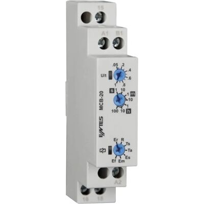 Entes MCB-20 Zeitverzögerungsrelais - Multifunktional SPDT 8A 24-240V Entes MCB-20 Zeitverzögerungsrelais - Multifunktional SPDT 8A 24-240V