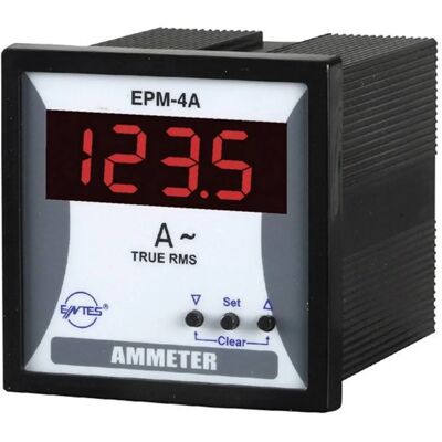 ENTES EPM-4A-72 Digitales Panelmeter - Strom, 72mm, Programmierbar, Einphasen ENTES EPM-4A-72 Digitales Panelmeter - Strom, 72mm, Programmierbar, Einphasen