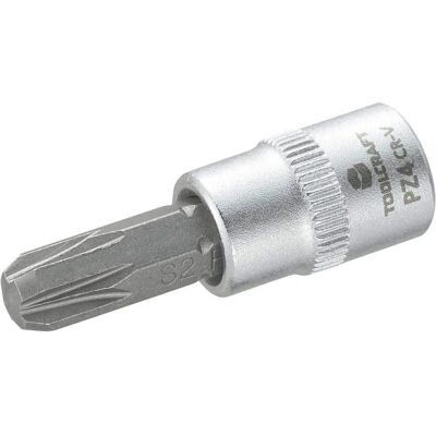 Bit Pozidriv PZ4 TOOLCRAFT - 37mm Profilo Incrociato Bit Pozidriv PZ4 TOOLCRAFT - 37mm Profilo Incrociato