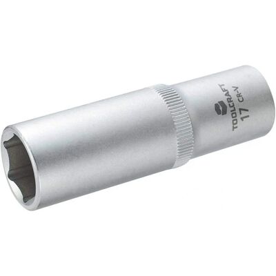 Bit Esagonale Toolcraft 816182 - 17 mm, 1/2" Azionamento, Lunga Portata Bit Esagonale Toolcraft 816182 - 17 mm, 1/2" Azionamento, Lunga Portata