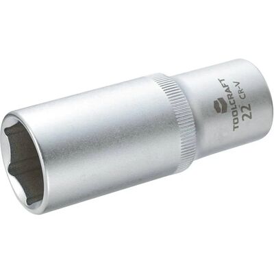 Toolcraft 1/2" Chiave a bussola lunga 22mm Toolcraft 1/2" Chiave a bussola lunga 22mm