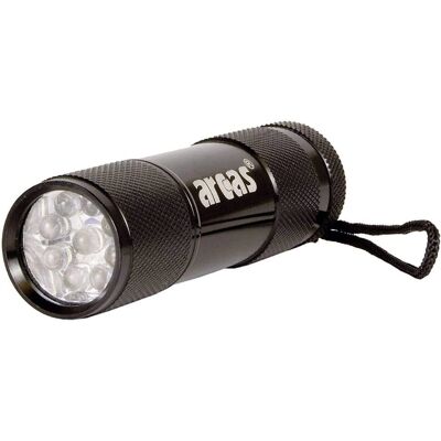 Arcas Alu 9 LED Mini-Taschenlampe Arcas Alu 9 LED Mini-Taschenlampe