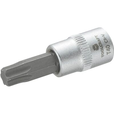 Set di bussole Toolcraft 816276 - T40, Acciaio al cromo-vanadio Set di bussole Toolcraft 816276 - T40, Acciaio al cromo-vanadio