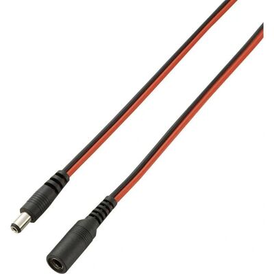 VOLTCRAFT Câble d'extension pour basse tension - Fiche et prise droites, 3m - Publicité VOLTCRAFT Câble d'extension pour basse tension - Fiche et prise droites, 3m - Publicité