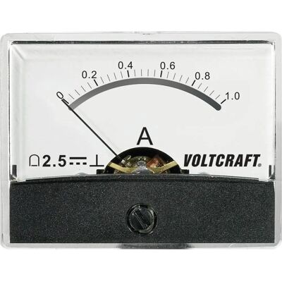 VOLTCRAFT AM-60X46/1A/DC - Multimètre analogique à bobine mobile - Publicité VOLTCRAFT AM-60X46/1A/DC - Multimètre analogique à bobine mobile - Publicité