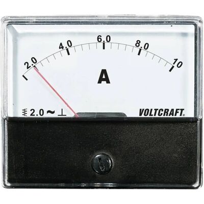 Voltcraft AM-70X60/10A Multimètre analogique - 10A AC, Fer mobile - Publicité Voltcraft AM-70X60/10A Multimètre analogique - 10A AC, Fer mobile - Publicité