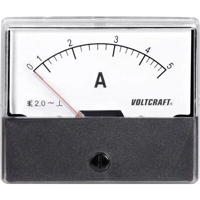 VOLTCRAFT AM-70X60/5A Strømmåler - Analogt panelinstrument VOLTCRAFT AM-70X60/5A Strømmåler - Analogt panelinstrument