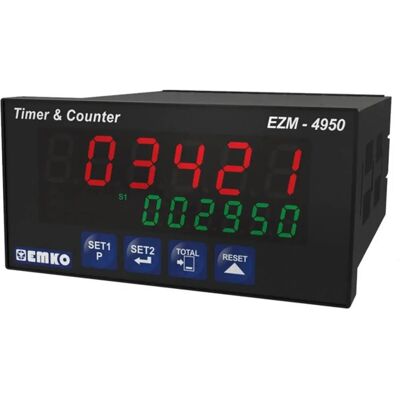 Emko EZM-4950 Multifunktion Zähler - Zähler, Timer, RS-485 Emko EZM-4950 Multifunktion Zähler - Zähler, Timer, RS-485