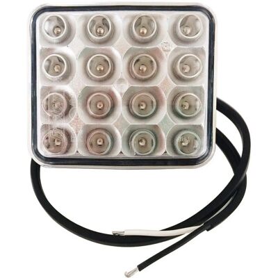 Fristom 95040 Rear Fog Light - Red, Transparent Glass - 12V-36V Fristom 95040 Rear Fog Light - Red, Transparent Glass - 12V-36V