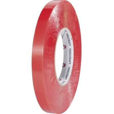 Toolcraft Model 1397P1550C Transparent Double Sided Tape Toolcraft Model 1397P1550C Transparent Double Sided Tape