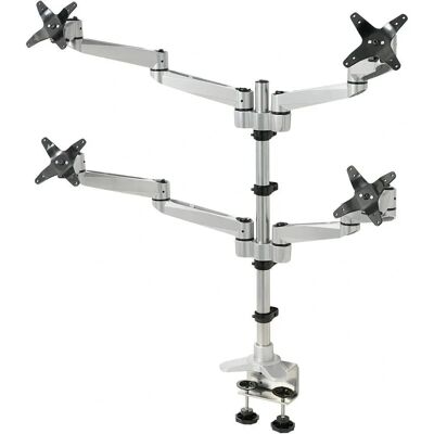 Support pour moniteur SpeaKa Professional - Réglable, Pivotant, Compatible VESA - Publicité Support pour moniteur SpeaKa Professional - Réglable, Pivotant, Compatible VESA - Publicité