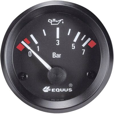 Indicatore pressione olio Equus 842095 - 52mm, multicolore Indicatore pressione olio Equus 842095 - 52mm, multicolore