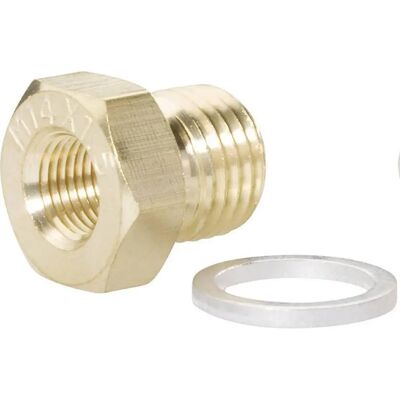 Adattatore olio M14 x 1.5 - Per indicatori di temperatura e pressione olio Adattatore olio M14 x 1.5 - Per indicatori di temperatura e pressione olio