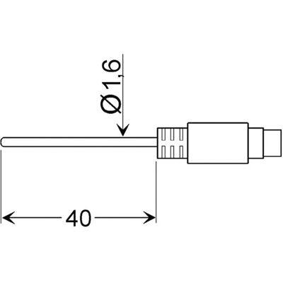 Greisinger GLF 401 MINI Temperaturfühler - Luft -25 bis 70°C Greisinger GLF 401 MINI Temperaturfühler - Luft -25 bis 70°C