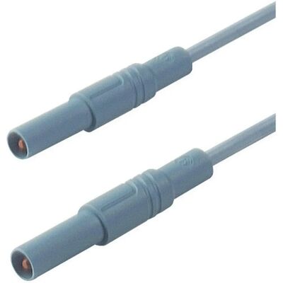 Hirschmann Test & Measurement Kabel - Blau - 4mm Sicherheitsleitung - 2m Hirschmann Test & Measurement Kabel - Blau - 4mm Sicherheitsleitung - 2m