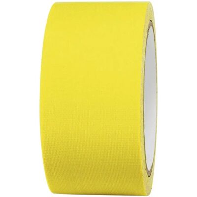 Toolcraft Neon Gelb Stoffband - Klebeband 50mm x 25m - Gewebeband Toolcraft Neon Gelb Stoffband - Klebeband 50mm x 25m - Gewebeband