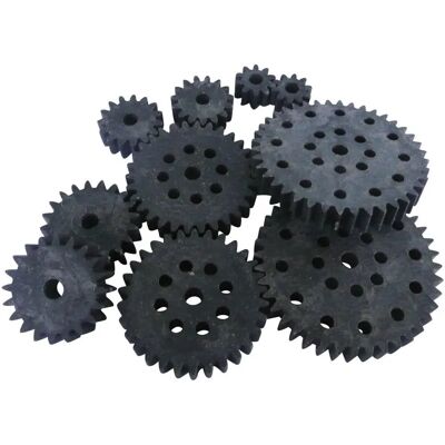 Ensemble de Roues Dentées Modelcraft - 10 pcs - Bois, Plastique, Module 1.0 Ensemble de Roues Dentées Modelcraft - 10 pcs - Bois, Plastique, Module 1.0