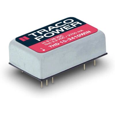 TracoPower THD 15-2422WIN DC-DC-Wandler - 15W, Dual 12V/±12V, Kompakt TracoPower THD 15-2422WIN DC-DC-Wandler - 15W, Dual 12V/±12V, Kompakt