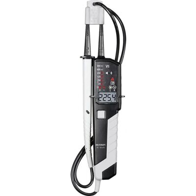 Testeur de tension VOLTCRAFT VC 55LCD - Portable, 12-690V AC/DC, LED/LCD, CAT III/IV - Publicité Testeur de tension VOLTCRAFT VC 55LCD - Portable, 12-690V AC/DC, LED/LCD, CAT III/IV - Publicité