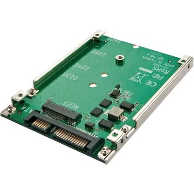Renkforce M.2 NGFF til SATA Adapter med 6,35 cm Monteringsramme - SSD & HDD Tilbehør Renkforce M.2 NGFF til SATA Adapter med 6,35 cm Monteringsramme - SSD & HDD Tilbehør