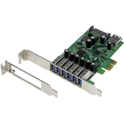 Renkforce 7 Ports USB 3 PCI-Express Contrôleur - Carte PCIe USB 3.0 Renkforce 7 Ports USB 3 PCI-Express Contrôleur - Carte PCIe USB 3.0