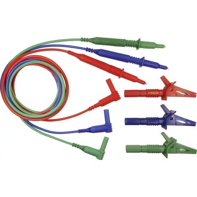 Kit de câbles de test de sécurité Cliff CIH29917 - 1,5m, Bleu/Vert/Rouge - Publicité Kit de câbles de test de sécurité Cliff CIH29917 - 1,5m, Bleu/Vert/Rouge - Publicité