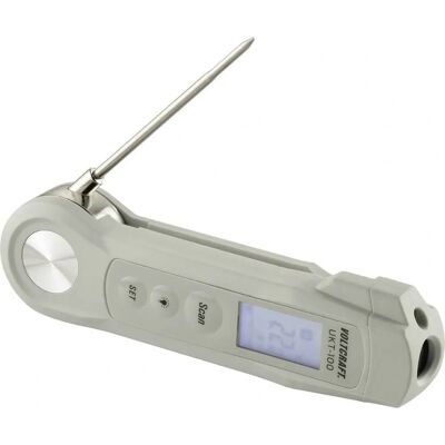 VOLTCRAFT UKT-100 Infrarødt Termometer - -40 til 280°C - Kontaktfri, IP65, 3-i-1 VOLTCRAFT UKT-100 Infrarødt Termometer - -40 til 280°C - Kontaktfri, IP65, 3-i-1