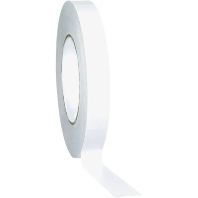 Nastro biadesivo Toolcraft - 50m x 12mm - Traslucido - Nastro biadesivo doppio Nastro biadesivo Toolcraft - 50m x 12mm - Traslucido - Nastro biadesivo doppio
