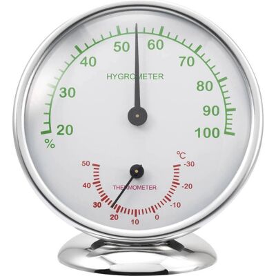 Termoigrometro in alluminio Renkforce - Monitoraggio temperatura e umidità Termoigrometro in alluminio Renkforce - Monitoraggio temperatura e umidità