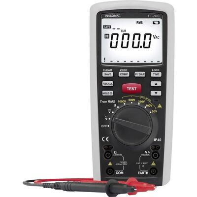 Testeur d'isolation VOLTCRAFT ET-200 - 50V-1000V, 20 GΩ - Publicité Testeur d'isolation VOLTCRAFT ET-200 - 50V-1000V, 20 GΩ - Publicité
