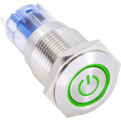 TRU COMPONENTS 781904 Bouton vert - Interrupteur IP65 industriel TRU COMPONENTS 781904 Bouton vert - Interrupteur IP65 industriel