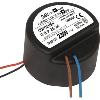 Comatec ORP/26.24 Netzteil - 24V/DC, 1.10A, 26.40W Comatec ORP/26.24 Netzteil - 24V/DC, 1.10A, 26.40W