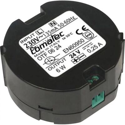Comatec OTF/06.24RA Voeding - Efficiënt 24V/DC Comatec OTF/06.24RA Voeding - Efficiënt 24V/DC