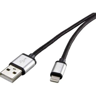 Câble Lightning Apple - 0,5m - Certifié MFI - Renkforce - Publicité Câble Lightning Apple - 0,5m - Certifié MFI - Renkforce - Publicité