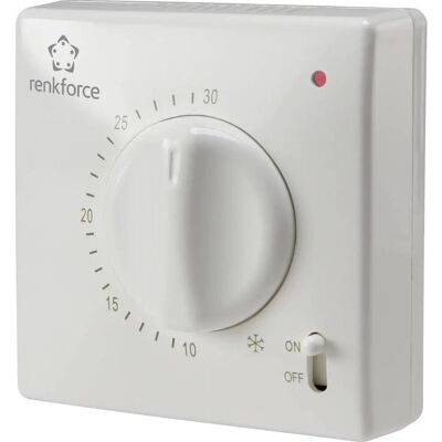 Renkforce TR-93 Väggmonterad Mekanisk Termostat - Inomhus Renkforce TR-93 Väggmonterad Mekanisk Termostat - Inomhus
