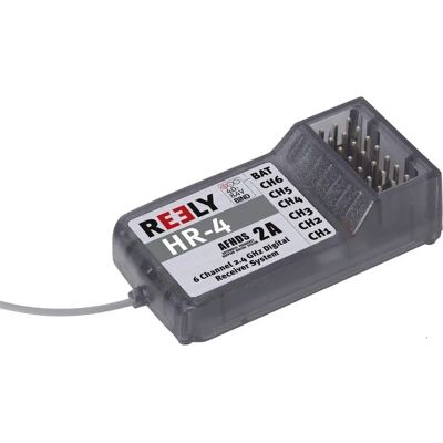 Reely HR-4 6-Kanal Empfänger - RC Modell Zubehör Reely HR-4 6-Kanal Empfänger - RC Modell Zubehör