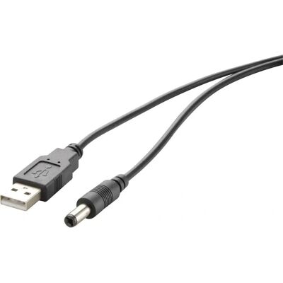 Cavo USB 2.0 Renkforce - 1m, Nero, Alimentazione e Dati Cavo USB 2.0 Renkforce - 1m, Nero, Alimentazione e Dati