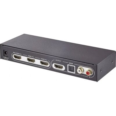 Interrupteur HDMI 3 Ports SpeaKa Professional SP-5441116 - 4K 3D ARC Interrupteur HDMI 3 Ports SpeaKa Professional SP-5441116 - 4K 3D ARC