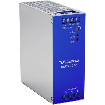 TDK Lambda DRF240-24-1 Netzteil für Hutschiene TDK Lambda DRF240-24-1 Netzteil für Hutschiene