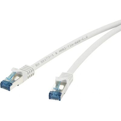 Renkforce RF-4145295 Højhastigheds gråt Ethernet-kabel Renkforce RF-4145295 Højhastigheds gråt Ethernet-kabel