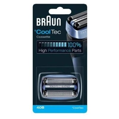 Accessoire de Rasoir Braun 076520 - Compatible avec Braun Series 4, Foli et Couteau, Noir - Publicité Accessoire de Rasoir Braun 076520 - Compatible avec Braun Series 4, Foli et Couteau, Noir - Publicité