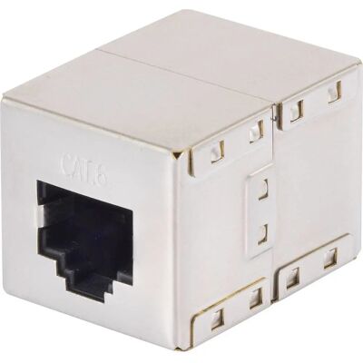 Renkforce RF-4212189 Netzadapter - Abschirmter CAT 6 Metall Renkforce RF-4212189 Netzadapter - Abschirmter CAT 6 Metall