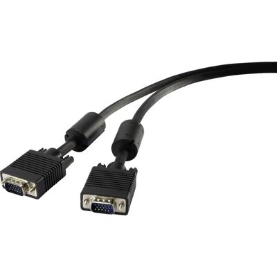 Renkforce VGA 10m Kabel - Hochwertiges Ferrit abgeschirmtes SVGA Monitorkabel Renkforce VGA 10m Kabel - Hochwertiges Ferrit abgeschirmtes SVGA Monitorkabel