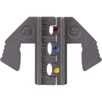 Krympeinsats TOOLCRAFT PLE-0A3 för isolerade kabelskor - 0,1-1,5 mm² Krympeinsats TOOLCRAFT PLE-0A3 för isolerade kabelskor - 0,1-1,5 mm²