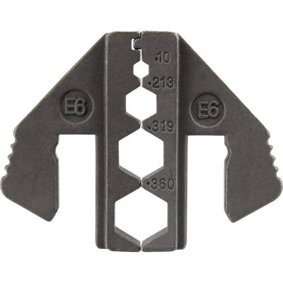TOOLCRAFT PLE-0E6 Coaxial Crimping Die - RG58, RG59, RG6 Compatible TOOLCRAFT PLE-0E6 Coaxial Crimping Die - RG58, RG59, RG6 Compatible