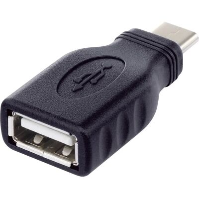Adattatore USB 2.0 Renkforce - OTG, Oro, USB-C a USB 2.0 A Adattatore USB 2.0 Renkforce - OTG, Oro, USB-C a USB 2.0 A