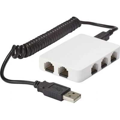 Renkforce RF-4288692 5-port USB netværkswitch Renkforce RF-4288692 5-port USB netværkswitch