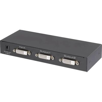 Splitter DVI Renkforce - 2 Porte Ultra HD Nero Splitter DVI Renkforce - 2 Porte Ultra HD Nero