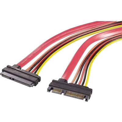 Renkforce Festplatten Kabelverlängerung - SATA 0,2 m Rot, Orange, Schwarz, Gelb Renkforce Festplatten Kabelverlängerung - SATA 0,2 m Rot, Orange, Schwarz, Gelb
