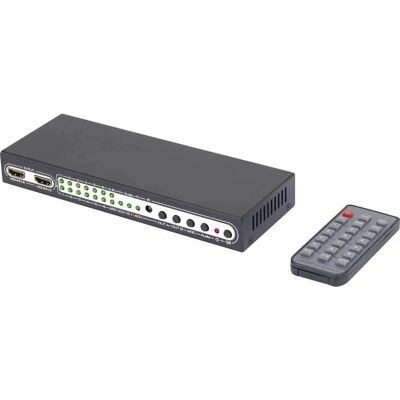 Switch Matrice HDMI 6 Ports SpeaKa Professional - 4K UHD - Publicité Switch Matrice HDMI 6 Ports SpeaKa Professional - 4K UHD - Publicité